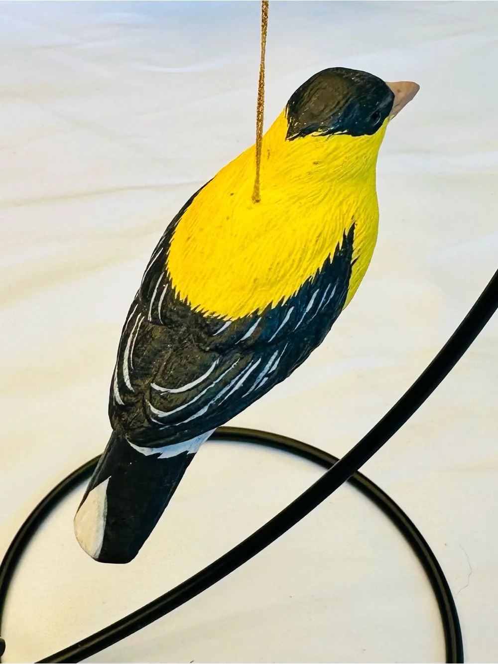 Goldfinch Bird Ornament The Nature Company- 1993